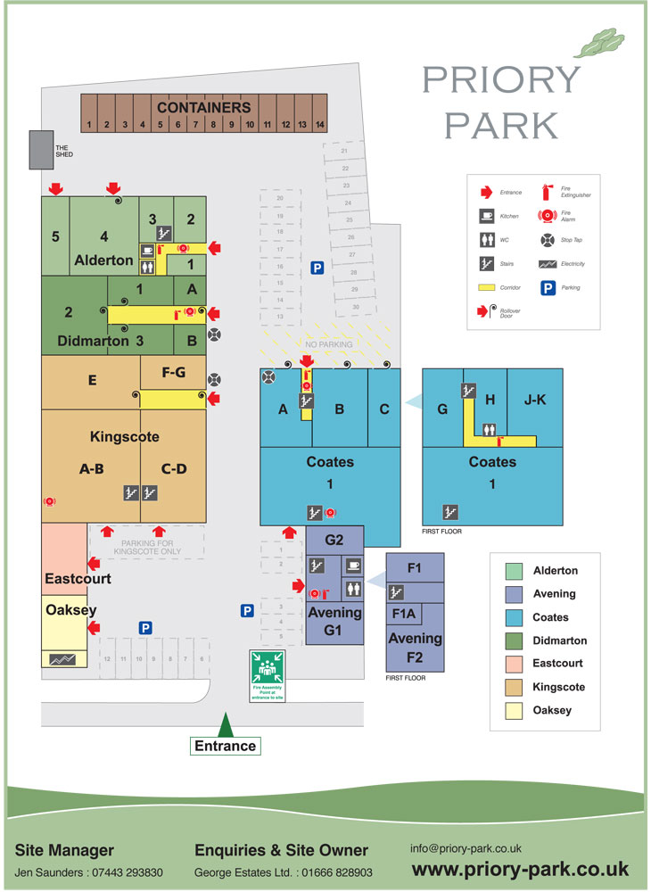 Priory-Park-Estate-Map